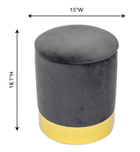 Load image into Gallery viewer, Pri Storage Ottoman