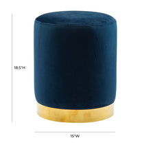 Load image into Gallery viewer, Pri Velvet Ottoman