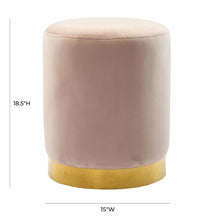 Load image into Gallery viewer, Pri Velvet Ottoman