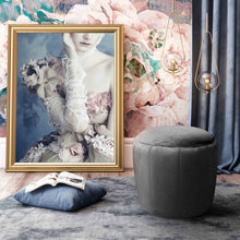 Load image into Gallery viewer, Ives Velvet Ottoman