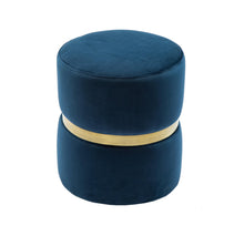 Load image into Gallery viewer, Yamma Velvet Ottoman