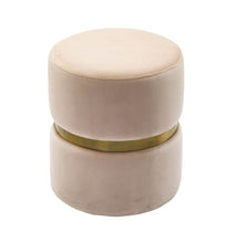Load image into Gallery viewer, Yamma Velvet Ottoman