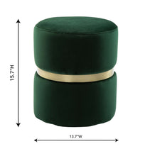 Load image into Gallery viewer, Yamma Velvet Ottoman