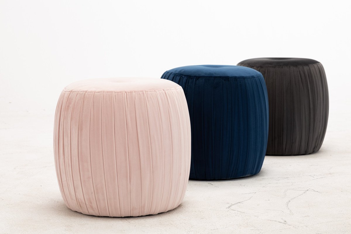 Sommer Velvet Ottoman