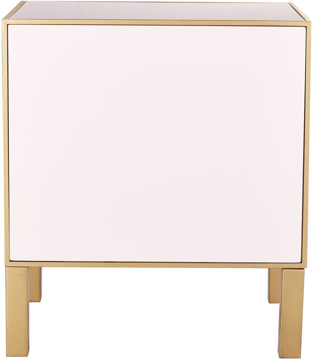 Emily Pink Lacquer Side Table