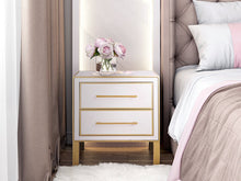 Load image into Gallery viewer, Emily Pink Lacquer Side Table