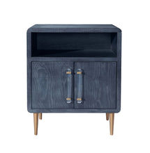Load image into Gallery viewer, Marco Lacquer Indigo Side Table