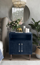 Load image into Gallery viewer, Marco Lacquer Indigo Side Table
