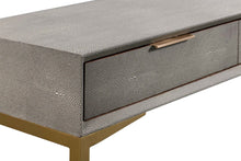 Load image into Gallery viewer, Pesce Shagreen Console