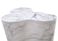 Load image into Gallery viewer, Slab Marble Tall Side Table