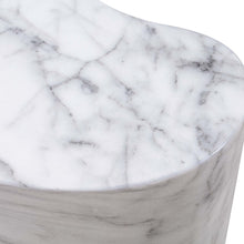Load image into Gallery viewer, Slab Marble Tall Side Table
