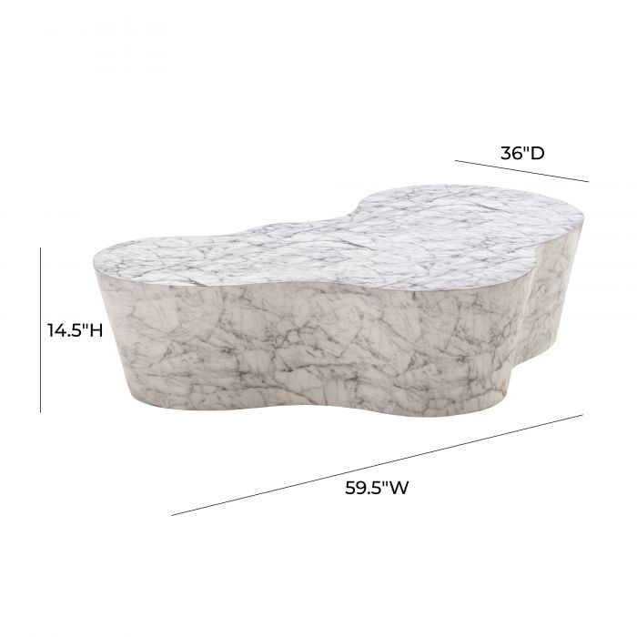 Slab Marble Coffee Table