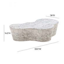 Load image into Gallery viewer, Slab Marble Coffee Table