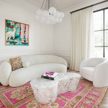 Load image into Gallery viewer, Slab Marble Coffee Table