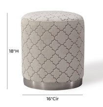 Load image into Gallery viewer, Opal Moroccan Ottoman