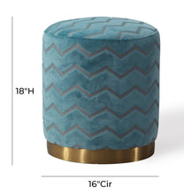 Load image into Gallery viewer, Opal Moroccan Ottoman