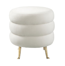 Load image into Gallery viewer, Ladder Velvet Ottoman