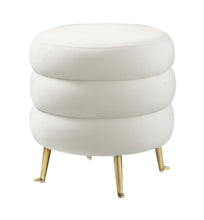 Load image into Gallery viewer, Ladder Velvet Ottoman