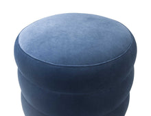 Load image into Gallery viewer, Ladder Velvet Ottoman