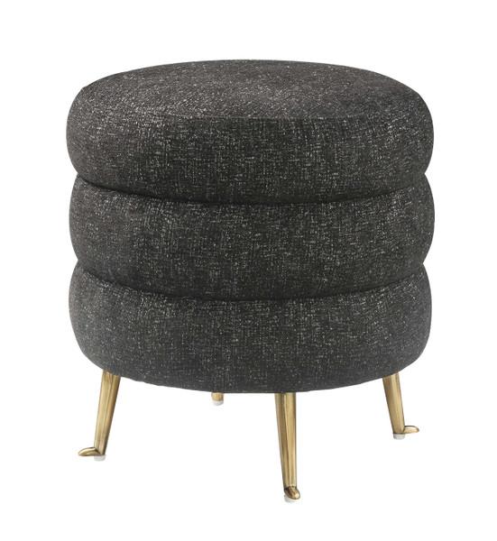 Ladder Velvet Ottoman
