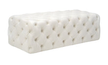 Load image into Gallery viewer, Kaylee Velvet Ottoman