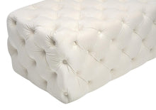 Load image into Gallery viewer, Kaylee Velvet Ottoman