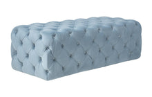 Load image into Gallery viewer, Kaylee Velvet Ottoman