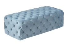 Load image into Gallery viewer, Kaylee Velvet Ottoman