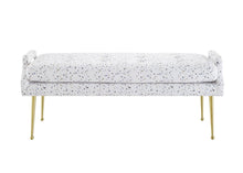 Load image into Gallery viewer, Eileen Terrazzo Velvet Bench