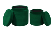 Load image into Gallery viewer, Kris Storage Ottomans - Set of 2