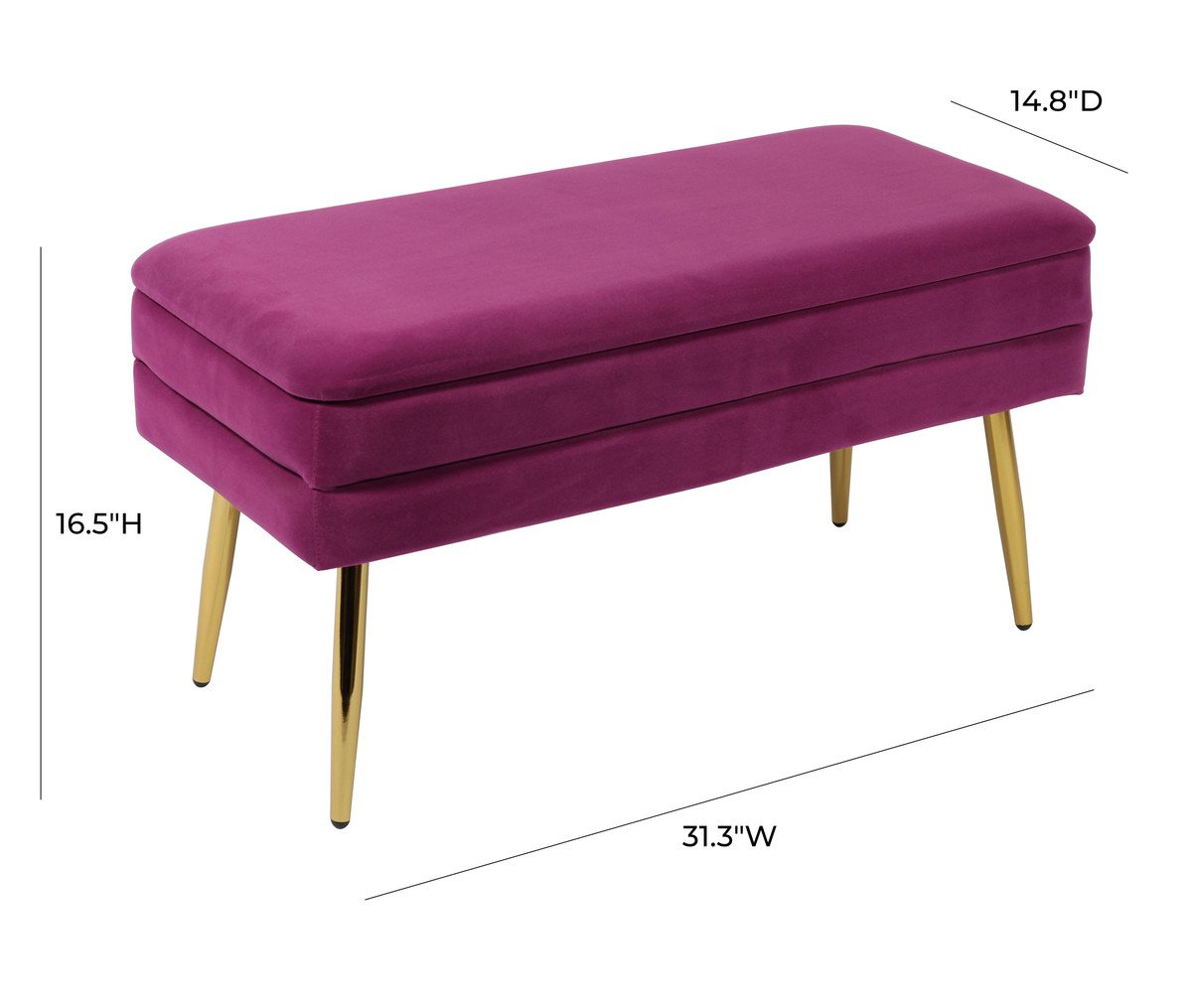 Ziva Storage Bench