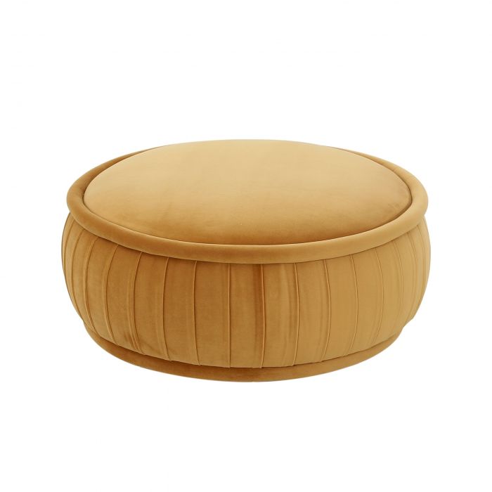 Rylee Lavender Velvet Ottoman