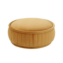 Load image into Gallery viewer, Rylee Lavender Velvet Ottoman