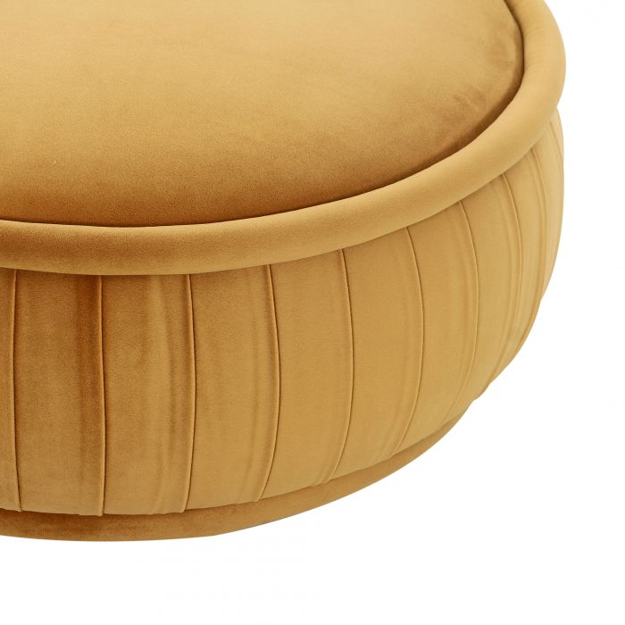 Rylee Lavender Velvet Ottoman