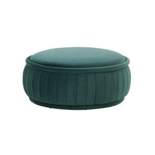 Load image into Gallery viewer, Rylee Lavender Velvet Ottoman