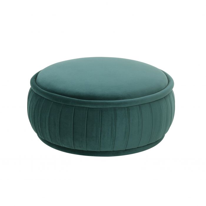 Rylee Lavender Velvet Ottoman