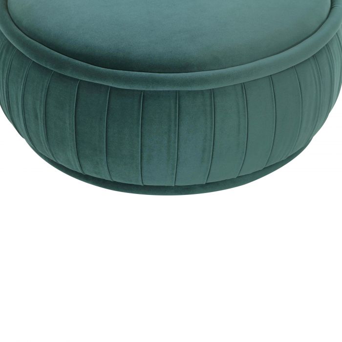 Rylee Lavender Velvet Ottoman