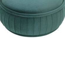 Load image into Gallery viewer, Rylee Lavender Velvet Ottoman