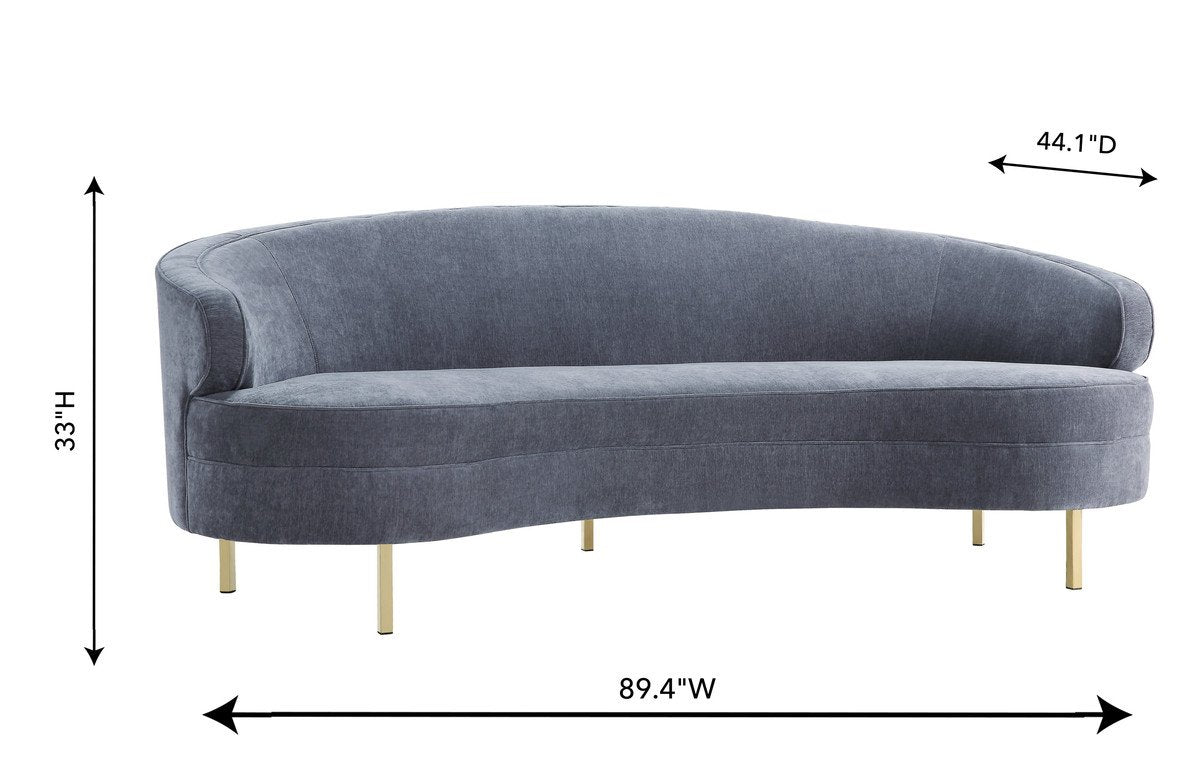 Baila Velvet Sofa
