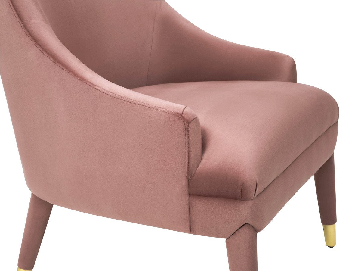 Orchid Velvet Chair