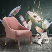 Load image into Gallery viewer, Orchid Velvet Chair