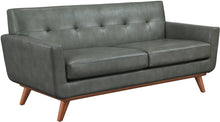 Load image into Gallery viewer, Lyon Smoke Grey Loveseat