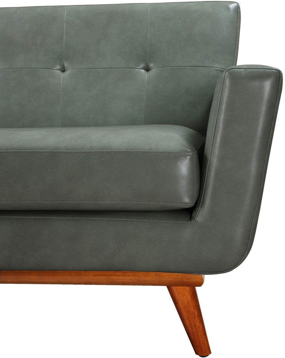 Lyon Smoke Grey Loveseat