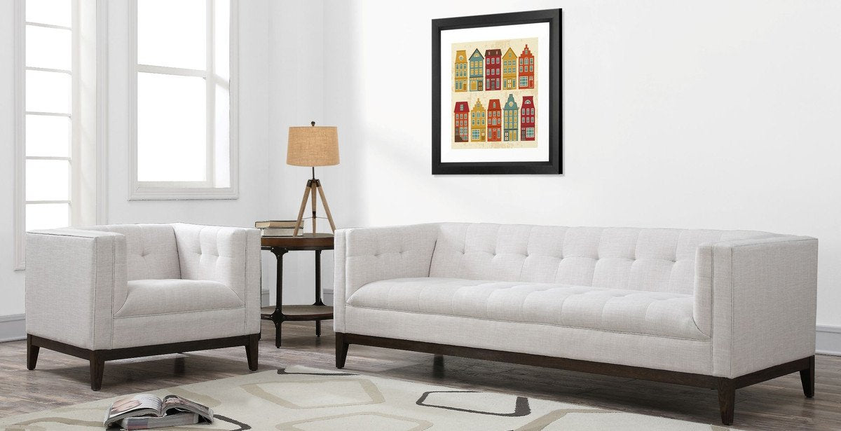 Gavin Linen Sofa