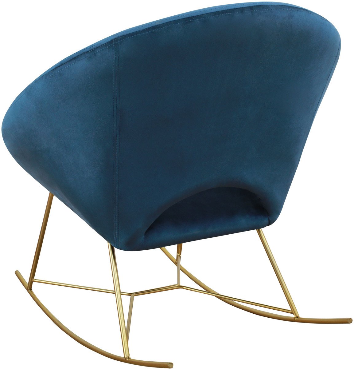 Nolan Velvet Rocking Chair