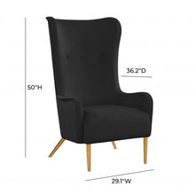 Load image into Gallery viewer, Ethan Velvet Tall Chair
