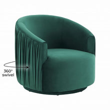 Load image into Gallery viewer, London Pleated Swivel Chair