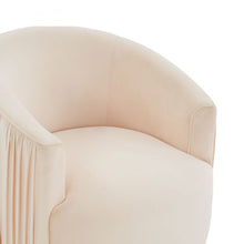 Load image into Gallery viewer, London Pleated Swivel Chair