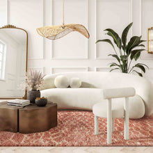 Load image into Gallery viewer, Carmel White Boucle Chair