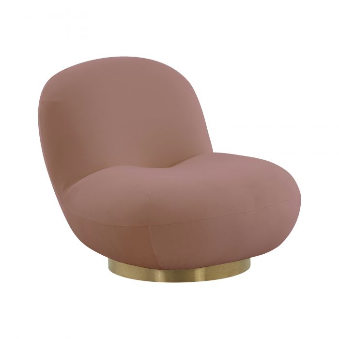 Emily Velvet Swivel Chair